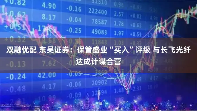 双融优配 东吴证券：保管盛业“买入”评级 与长飞光纤达成计谋合营