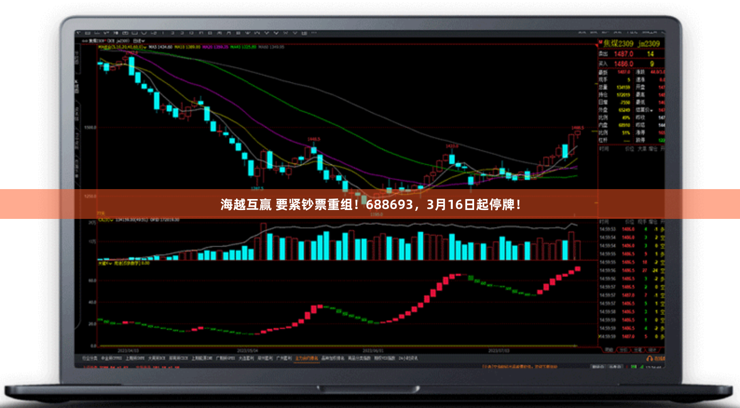 海越互赢 要紧钞票重组！688693，3月16日起停牌！