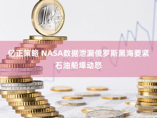 亿正策略 NASA数据泄漏俄罗斯黑海要紧石油船埠动怒
