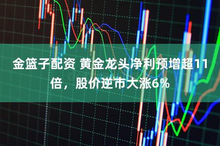 金篮子配资 黄金龙头净利预增超11倍，股价逆市大涨6%