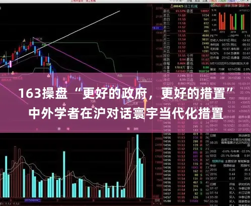 163操盘 “更好的政府，更好的措置”中外学者在沪对话寰宇当代化措置